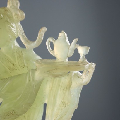 Serpentine Stone Guanyin