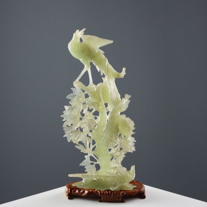Sculpture en pierre serpentine