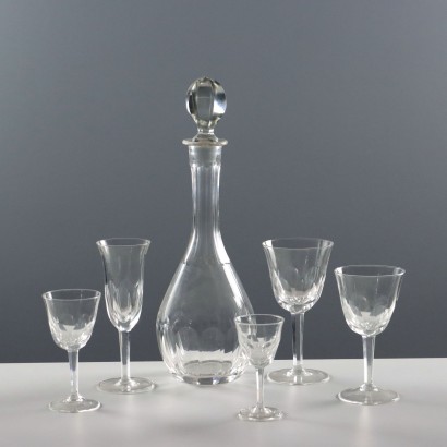 Juego de vasos de cristal