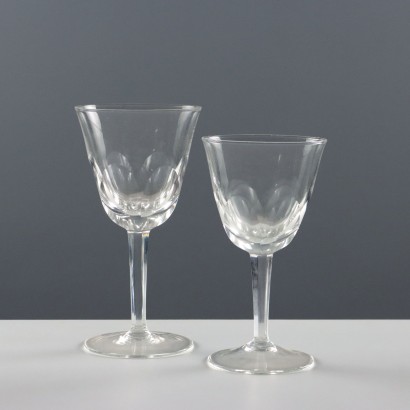 Juego de vasos de cristal