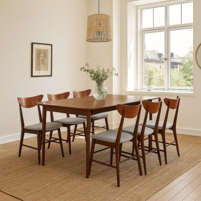Six 1960s chairs