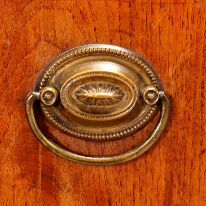 Eckschrank, Nussbaum Eckschrank