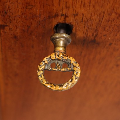 Eckschrank, Nussbaum Eckschrank