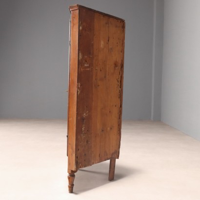 Eckschrank, Nussbaum Eckschrank