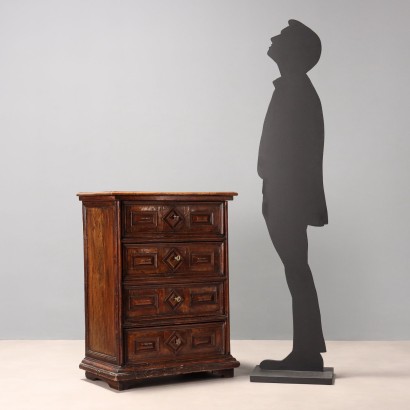 Nightstand, Baroque Style Nightstand