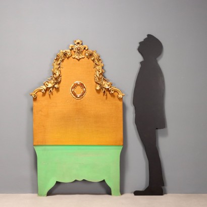 Testiera letto,Testata del Letto,Testata Letto in Legno e Tessuto
