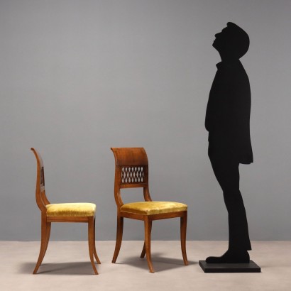 Pair of chairs, Pair of Empire Chairs