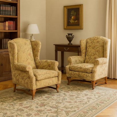 Par de sillones, par de sillones Bergere