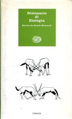 Dizionario di etologia