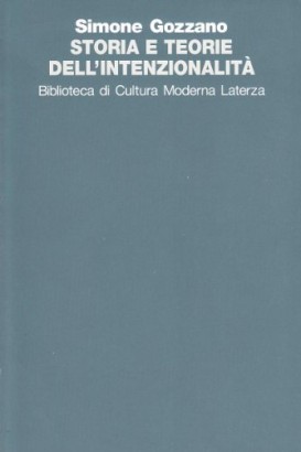 Storia e teorie dell'intenzionalità