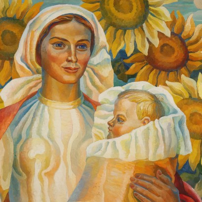 Painting by ViKtor Petrovich Rudametkin,In the name of peace on earth,Viktor Petrovich Rudametkin ,Viktor Petrovich Rudametkin ,Viktor Petrovich Rudametkin