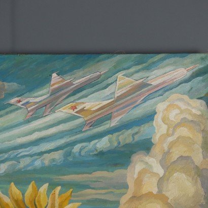 Painting by ViKtor Petrovich Rudametkin,In the name of peace on earth,Viktor Petrovich Rudametkin ,Viktor Petrovich Rudametkin ,Viktor Petrovich Rudametkin