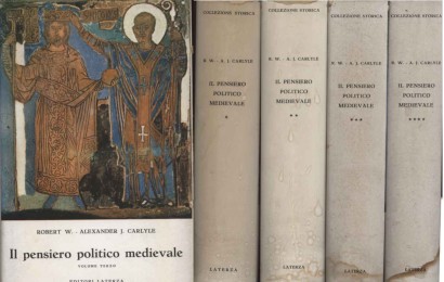 Il pensiero politico medievale (4 Volumi)