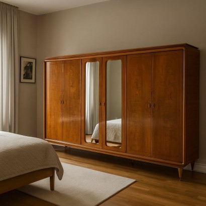 Six-Door Wardrobe from the 1950s