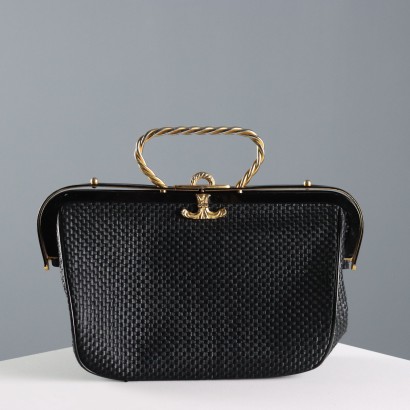 Vintage gewebte Baumwolltasche