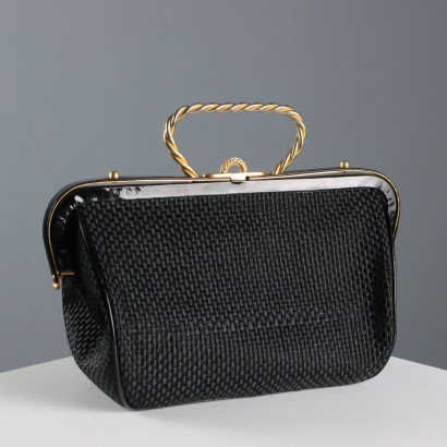 Vintage gewebte Baumwolltasche