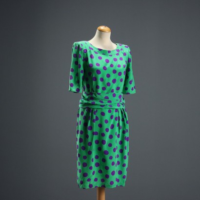 Ungaro Vintage Silk Dress with Foula