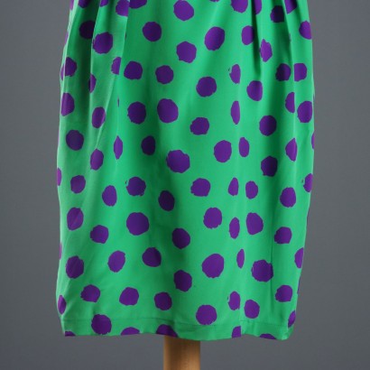 Ungaro Vintage Silk Dress with Foula