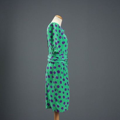 Ungaro Vintage Silk Dress with Foula