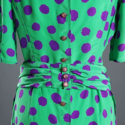 Ungaro Vintage Silk Dress with Foula