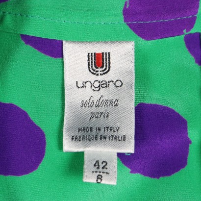 Ungaro Vintage Silk Dress with Foula