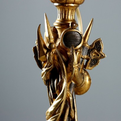 Par de candelabros de bronce bruñido,Par de candelabros de bronce bruñido,Par de candelabros de bronce bruñido
