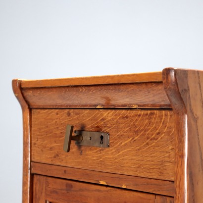 schedario,Cassettiera da Archivio in Rovere