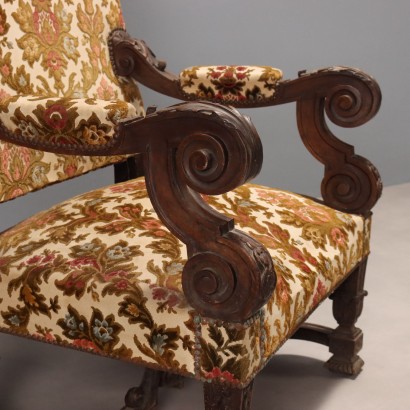 Sedia,Poltrona Barocca