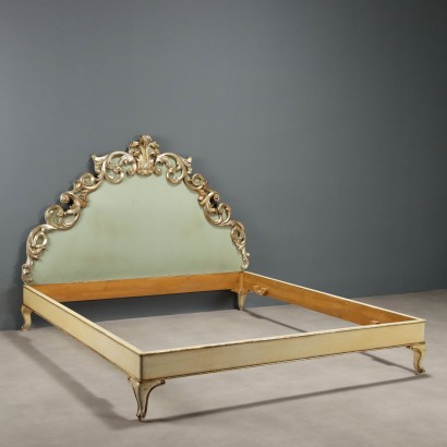 Letto Matrimoniale in Legno Laccato
