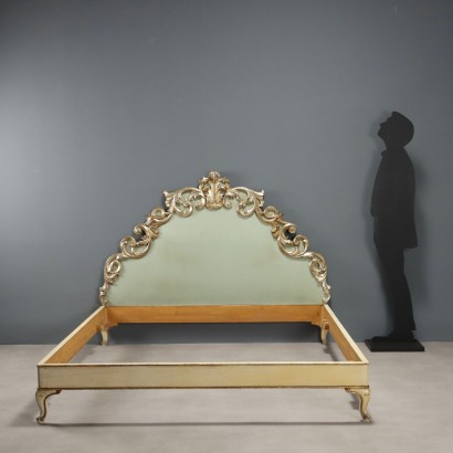 Letto,Letto Matrimoniale in Legno Laccato