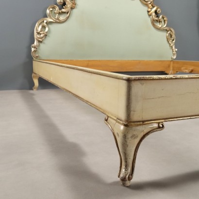 Letto,Letto Matrimoniale in Legno Laccato