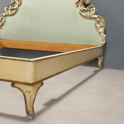 Letto,Letto Matrimoniale in Legno Laccato