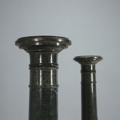 2 coppi di colonne,Coppia di colonne in marmo,Coppia di Colonne in Marmo Serpentino