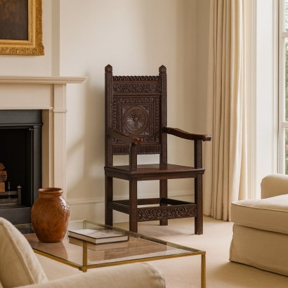 CHAIR, Neo-Renaissance Style Chair