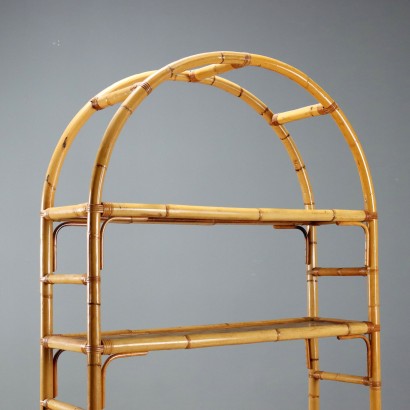 1980s Bamboo Bookcase, 1980s Bamboo Bookcase, 1980s Bamboo Bookcase, 1980s Bamboo Bookcase, 1980s Bamboo Bookcase