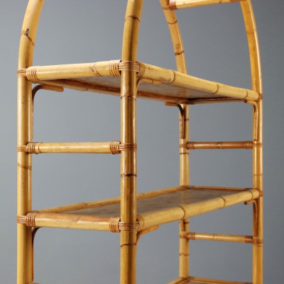 1980s Bamboo Bookcase, 1980s Bamboo Bookcase, 1980s Bamboo Bookcase, 1980s Bamboo Bookcase, 1980s Bamboo Bookcase