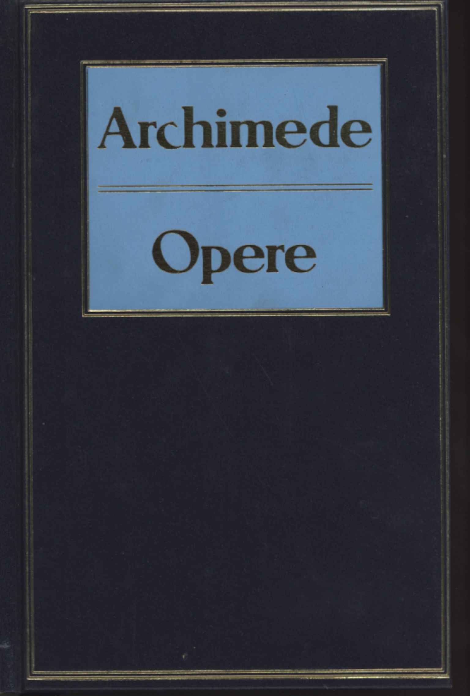 Opere di Archimede