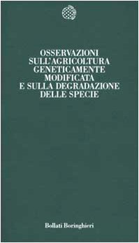 Osservazioni sull'agricoltura genet