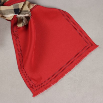 Burberry Check Print Scarf