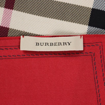 Burberry Check Print Scarf