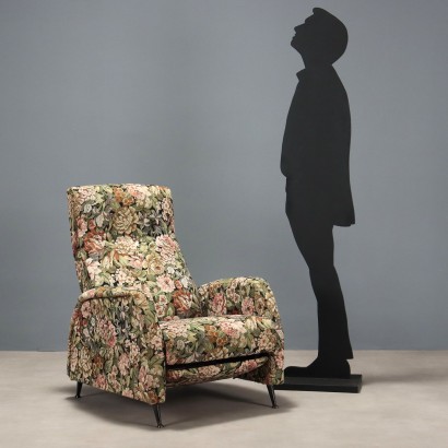 Fauteuil inclinable vintage des années 1960, Fauteuil inclinable vintage des années 1960