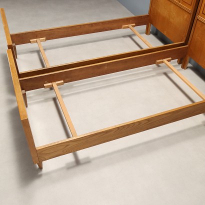 Coppia di Letti Anni 40-50,Coppia di Letti Anni 40-50,Coppia di Letti Anni 40-50