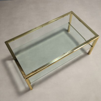 1980s Brass and Glass Coffee Table, 1980s Brass and Glass Coffee Table, 1980s Brass and Glass Coffee Table, 1980s Brass and Glass Coffee Table, 1980s Brass and Glass Coffee Table