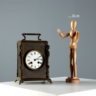 Horloge de table en bronze