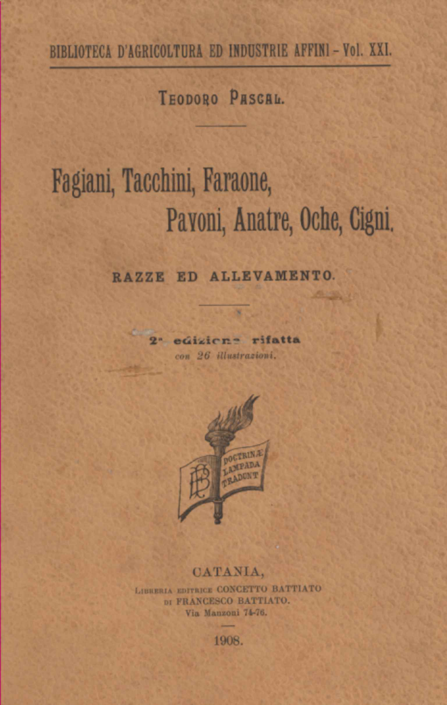 Fagiani tacchini, faraone, pavoni, anatre