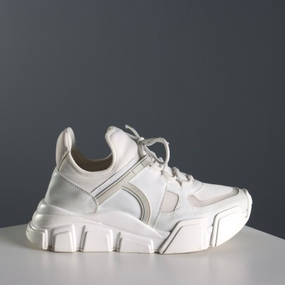 Ferragamo White Sneakers