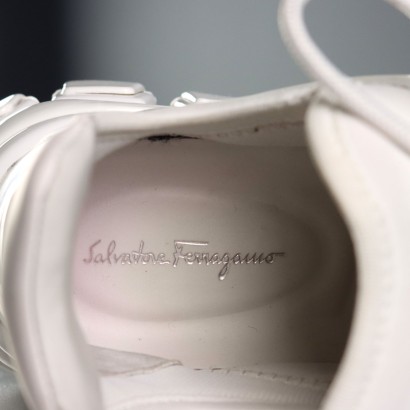 Ferragamo White Sneakers