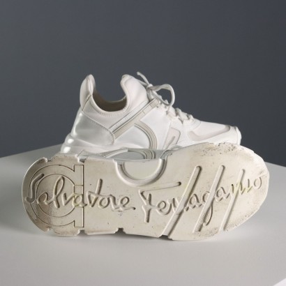 Ferragamo White Sneakers