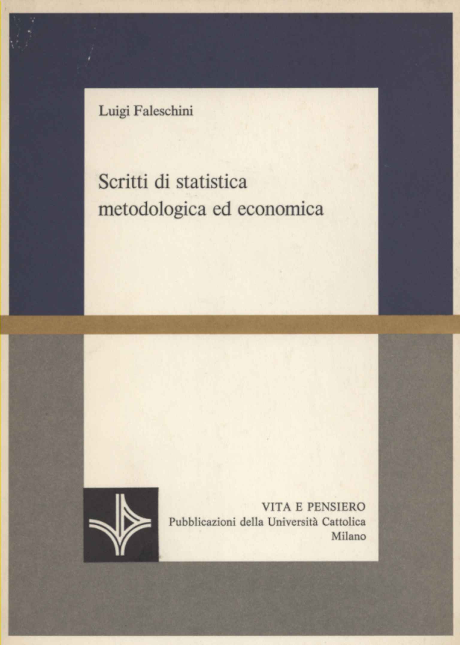 Écrits sur les statistiques méthodologiques, etc.
