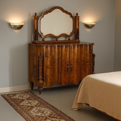 Commode avec miroir